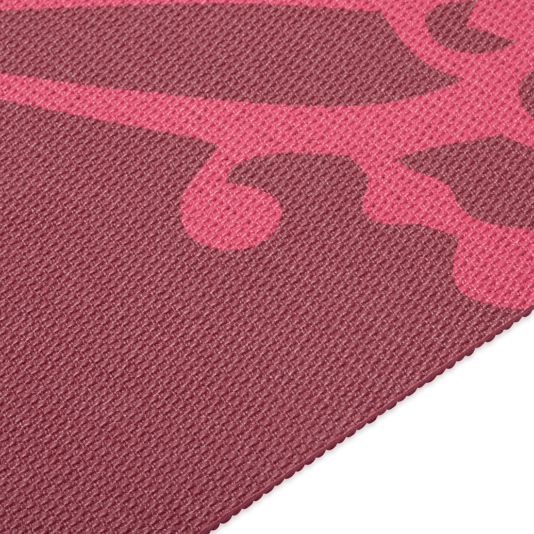 Gaiam Printed Yoga Mat Cherry Raspberry Sundial Layers 5 mm 4