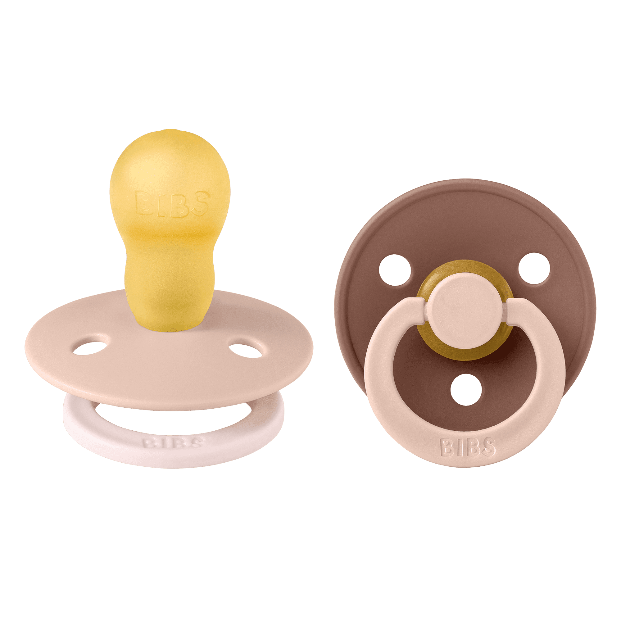 BIBS Studio Colour Fusion Latex Size 3 Blush Woodchuck Mix 2-pack