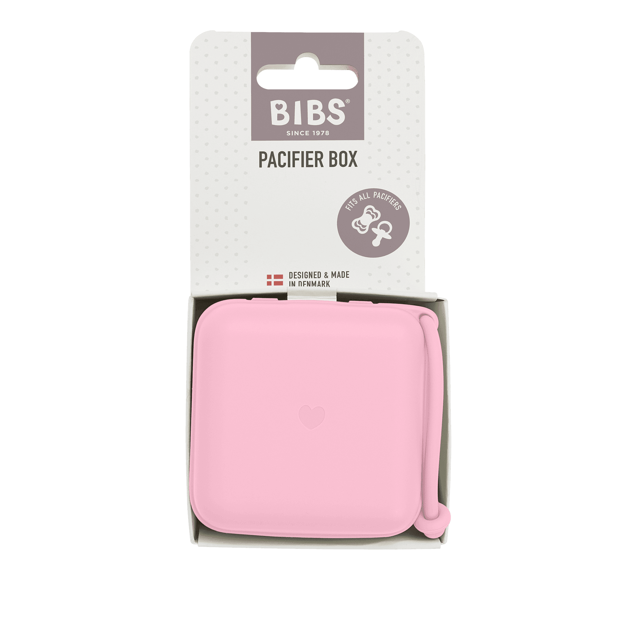 BIBS Pacifier Box Baby Pink - produktbild 3