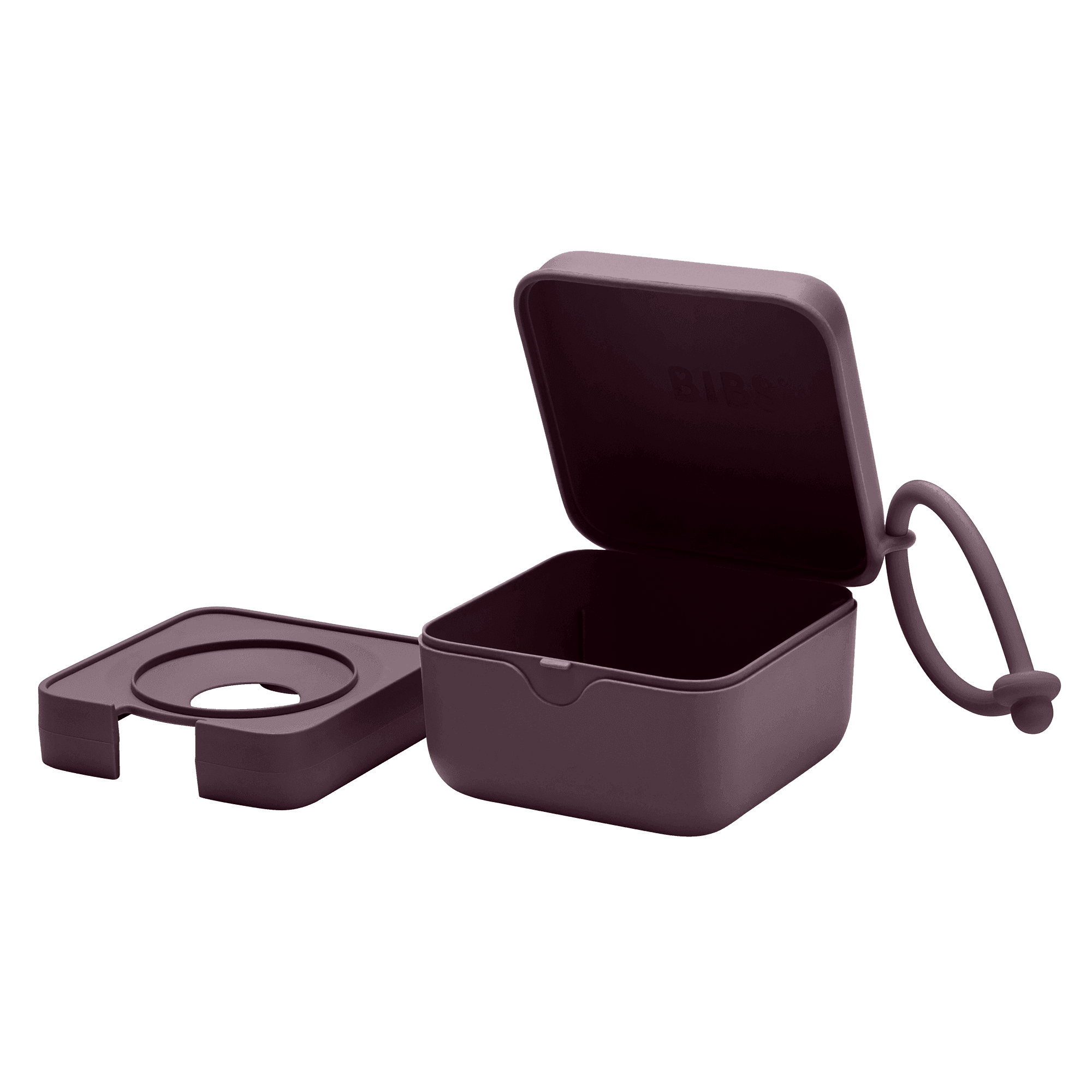 BIBS Pacifier Box Plum - produktbild 4