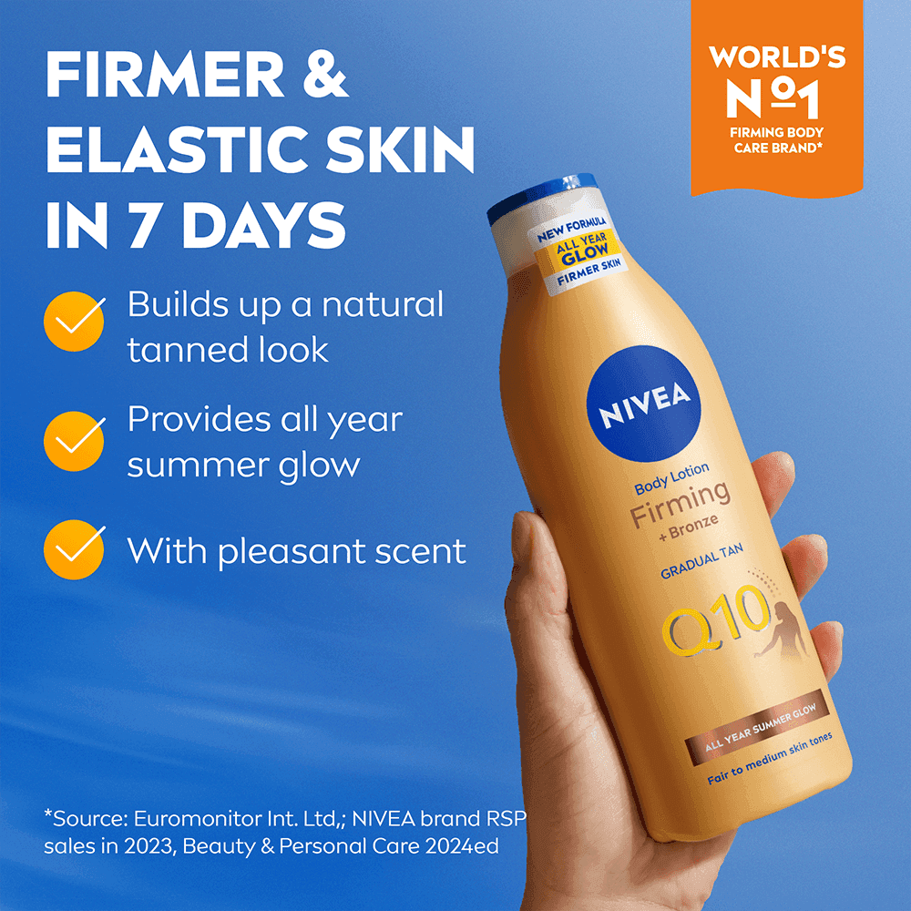 NIVEA Body Lotion Q10 Gradual Tan Firming 250 ml 2