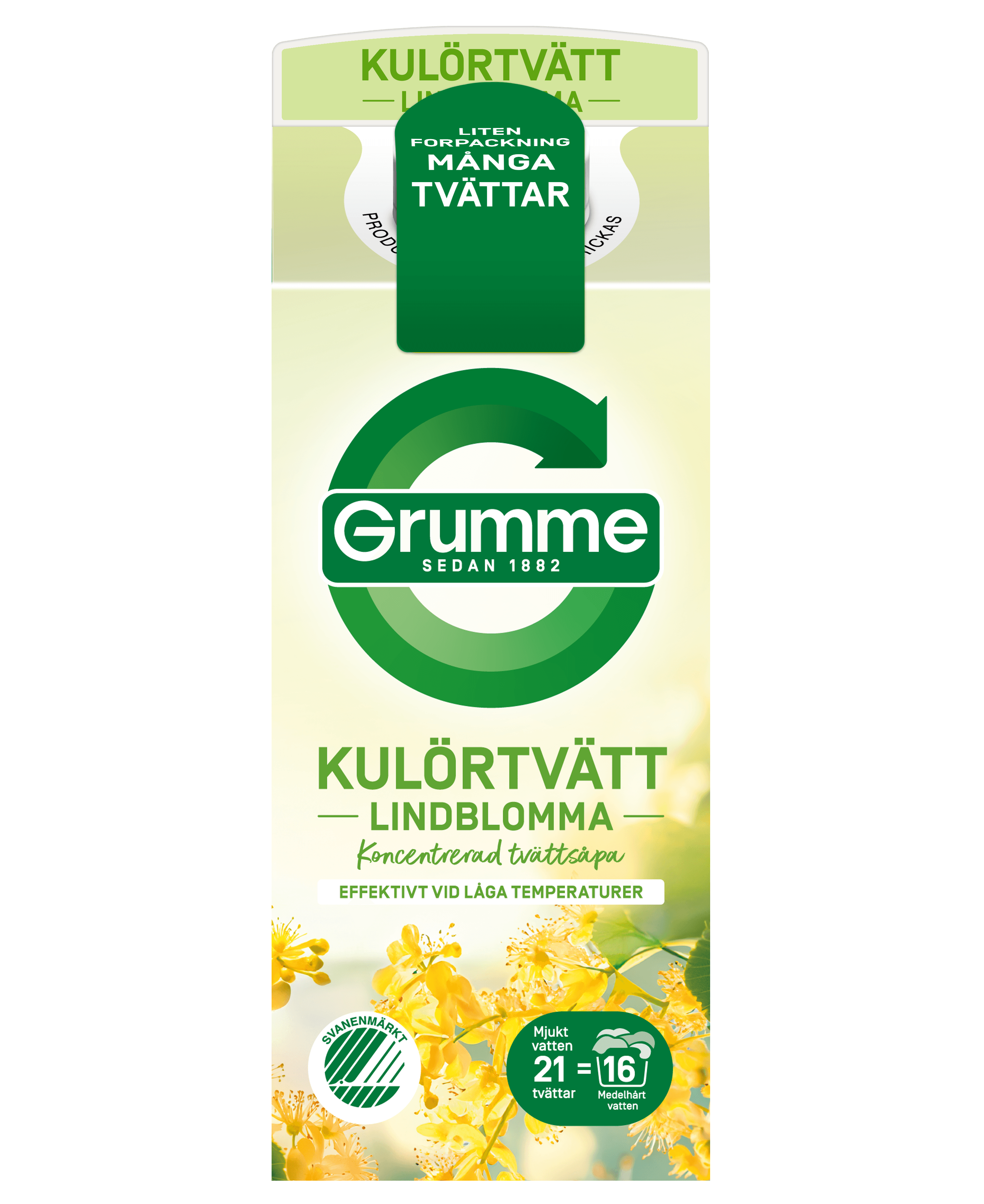 Grumme Flytande Kulörtvätt Lindblomma 750 ml