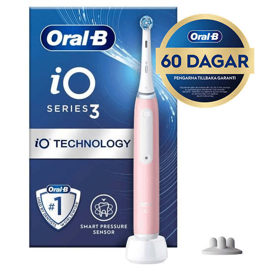 Oral-B iO 3S Rosa Eltandborste 2
