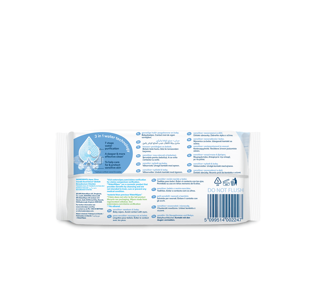 WaterWipes Baby Wipes 48-pack 2