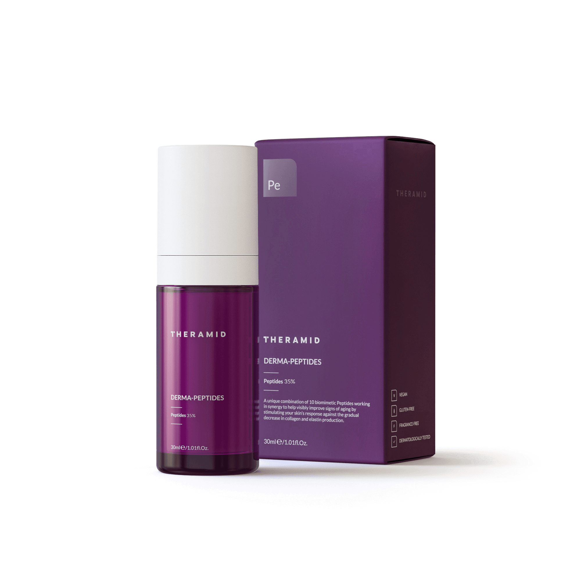 Niche Beauty Lab Derma-Peptides 35% Multi-Peptide Treatment 30 ml - produktbild 2
