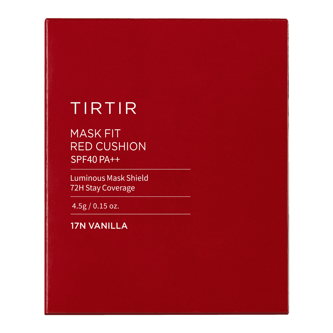 TIRTIR Mask Fit Red Mini Cushion 17N Fair Vanilla 4,5 g 2