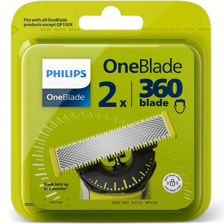 Philips OneBlade 360 Rakblad 2-pack QP420/50