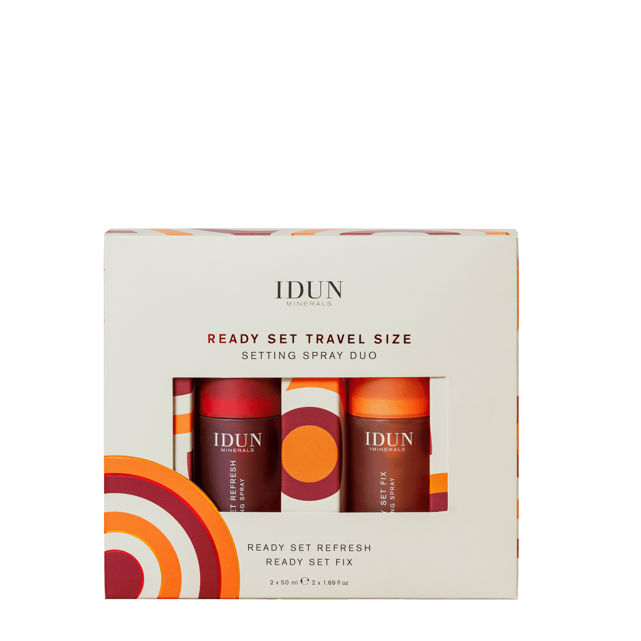IDUN Minerals Setting Spray Travel Size Duo 2 x 50 ml