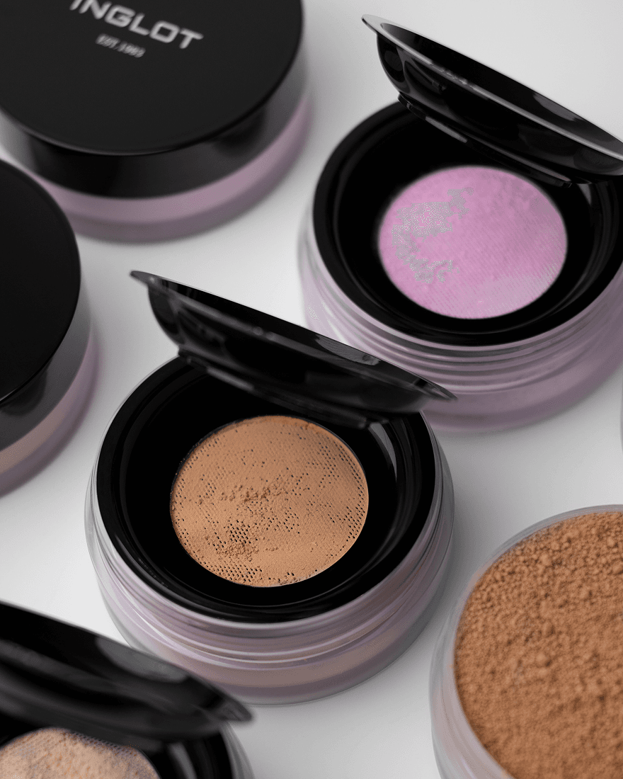 Inglot Blur Effect Loose Powder 92 Mocha Blur 6 g - produktbild 5