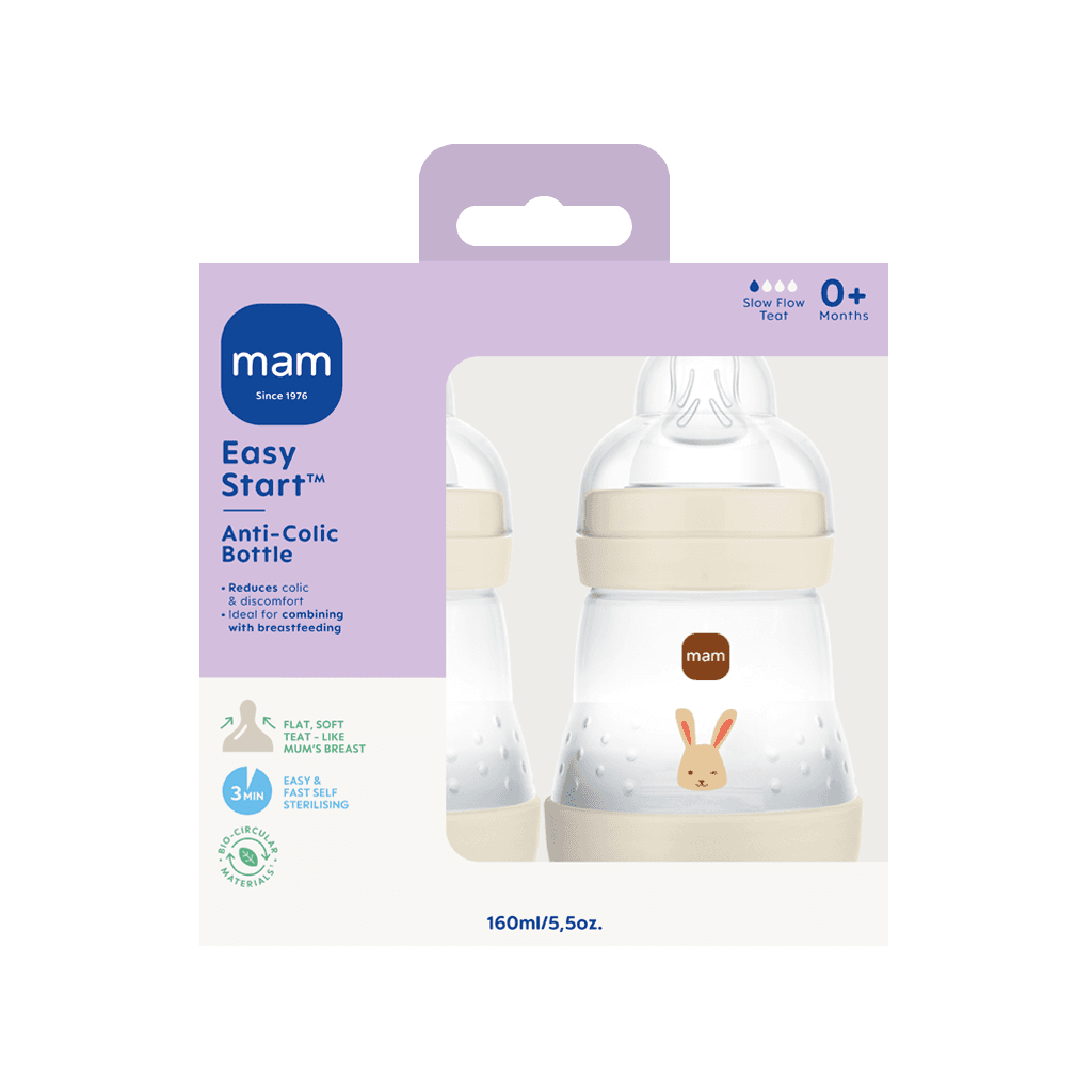 MAM Easy Start Anti-Colic 160 ml Neutral 2 st - produktbild 2