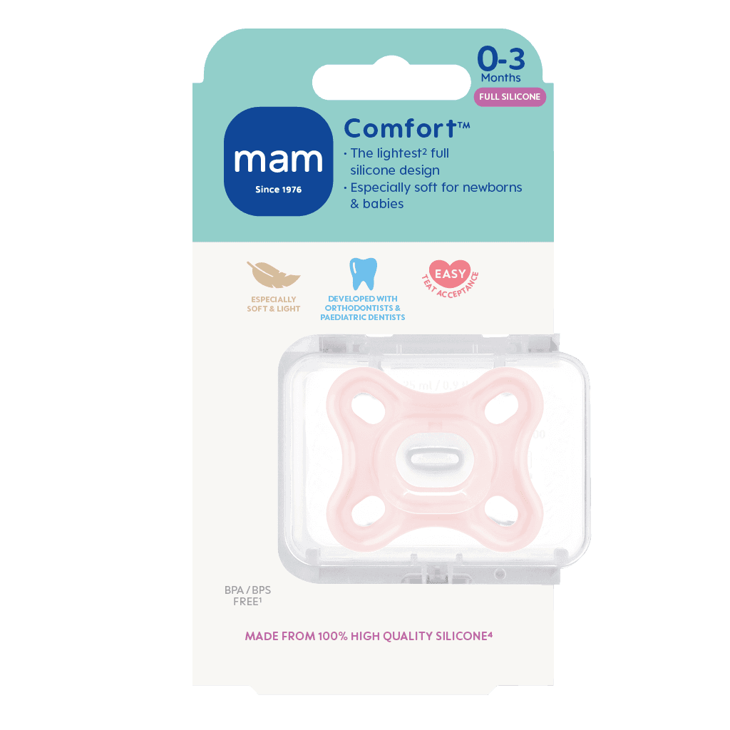 MAM Comfort 0-3 mån Pink 2