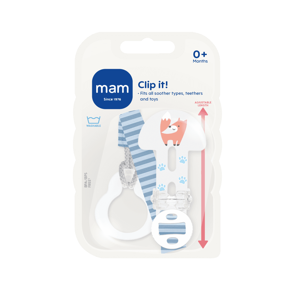 MAM Clip it Blue 2