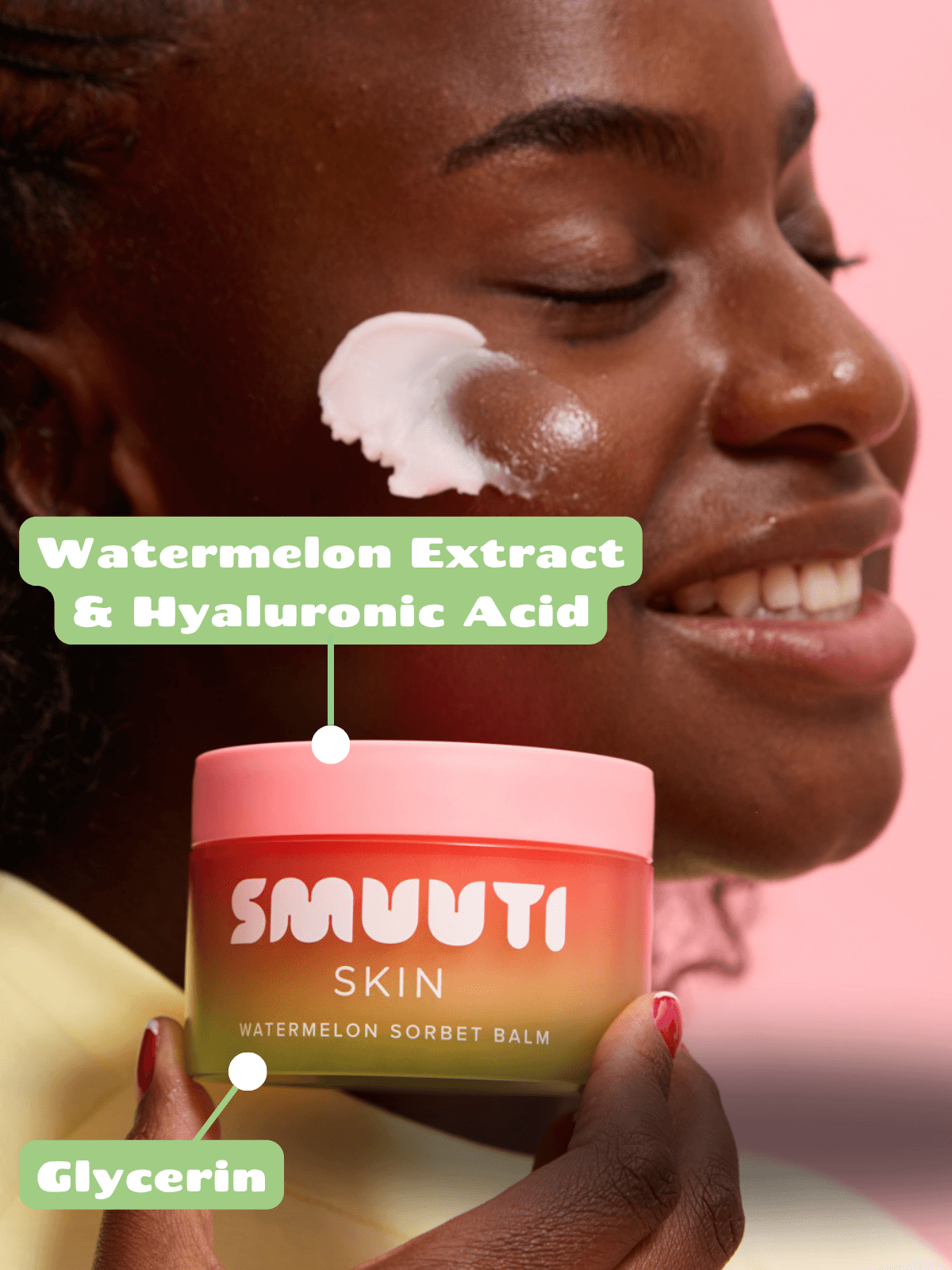 Smuuti Skin Watermelon Sorbet Balm 100 ml 2