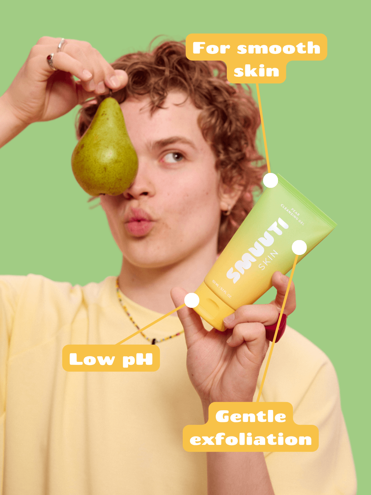 Smuuti Skin Pear Cleansing Gel 150 ml 4