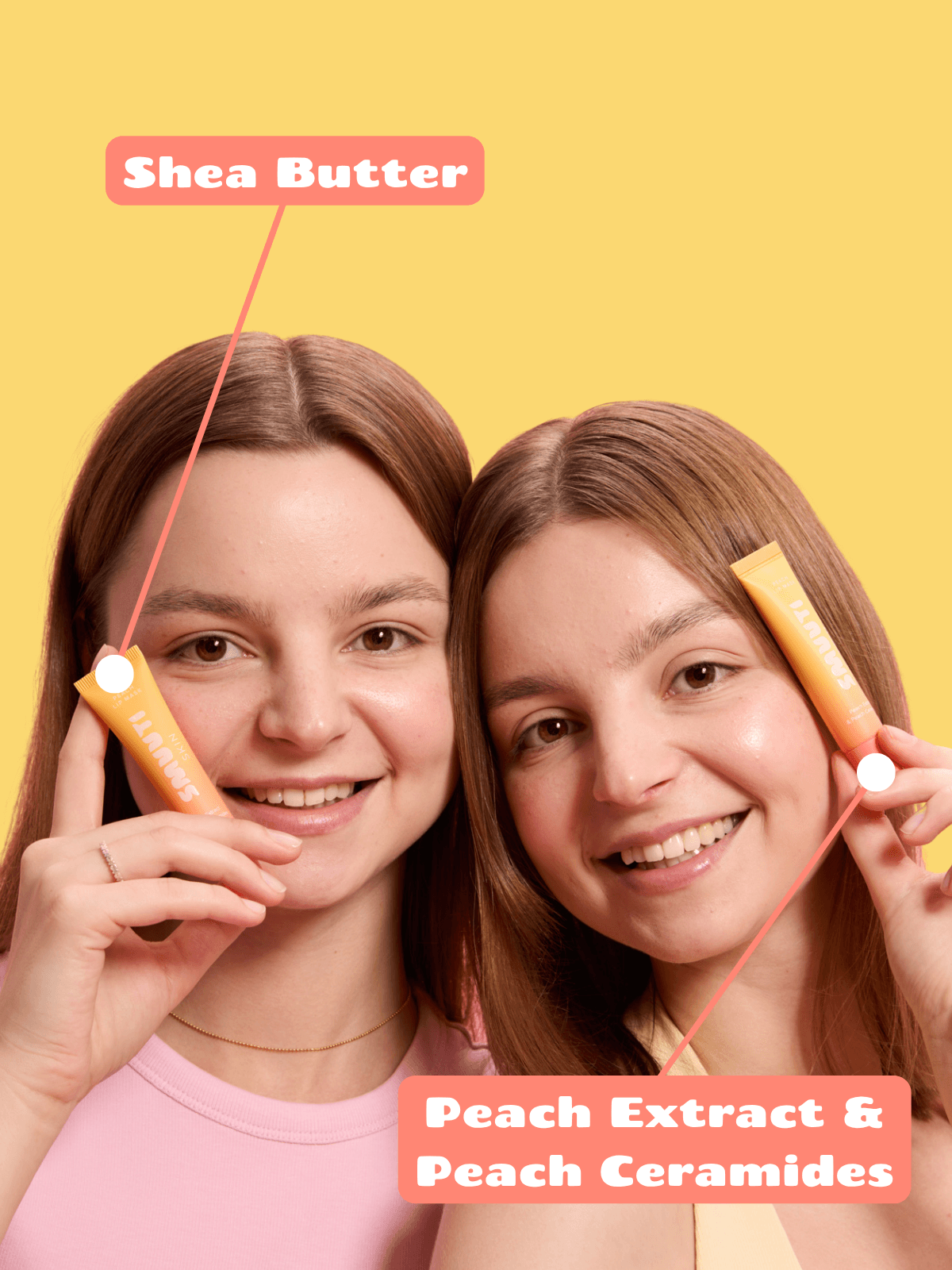 Smuuti Skin Peach Lip Mask 15 ml 2