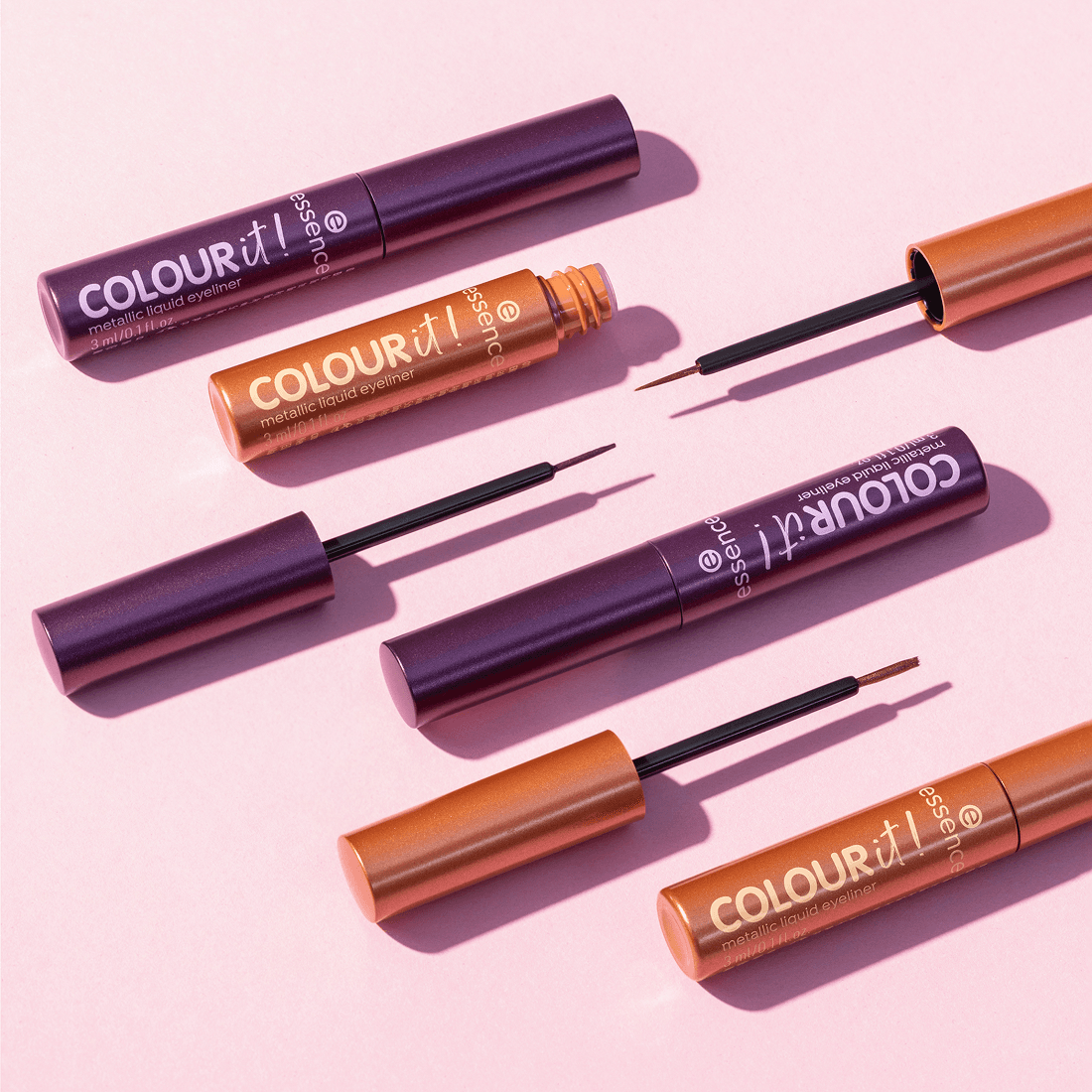 essence Colour it! Metallic Liquid Liner 01 3 ml - produktbild 5