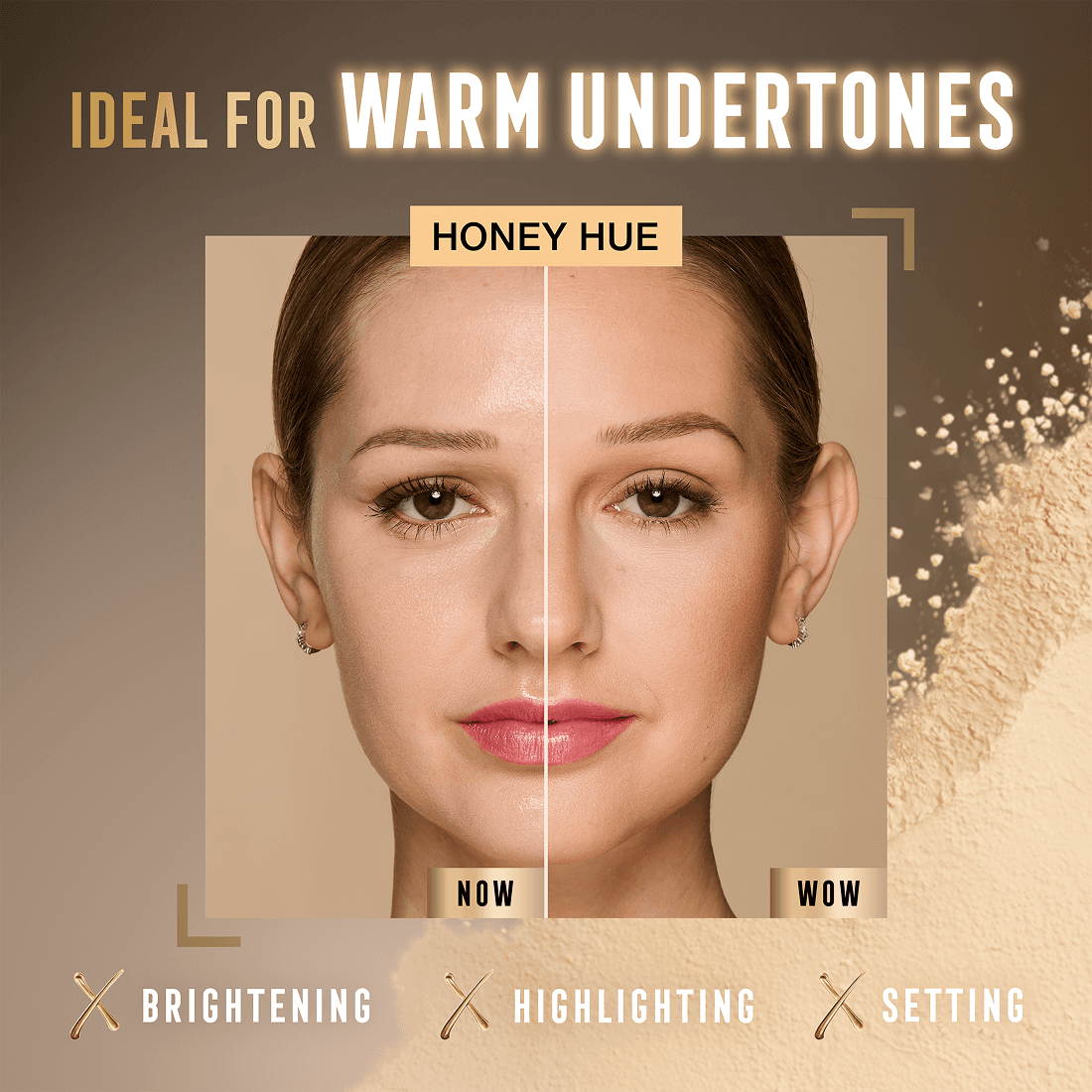 Max Factor Facefinity Pro Blur Loose Powder 2 Honey Hue 11 g - produktbild 3
