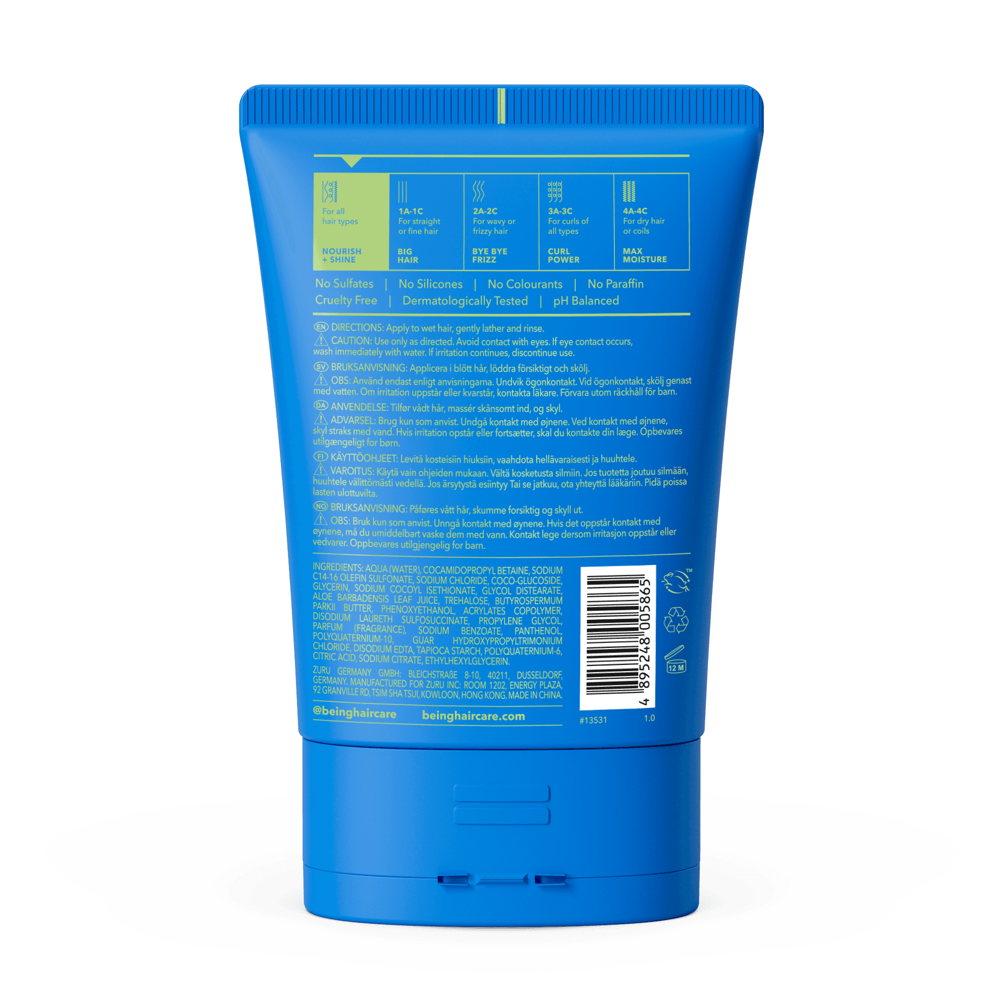 Being Shampoo Nourish + Shine 354 ml 2