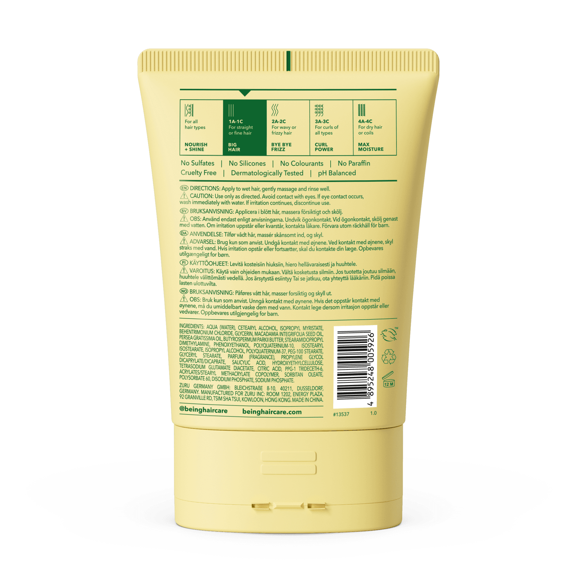 Being Conditioner Big Hair 354 ml 2