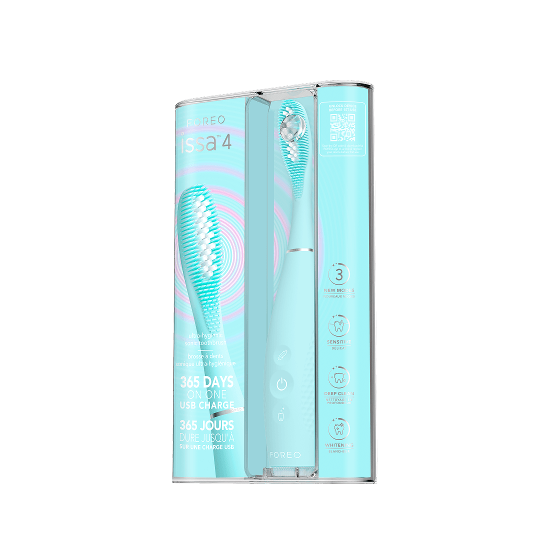 FOREO ISSA 4 Sonic Toothbrush Artic Blue 3