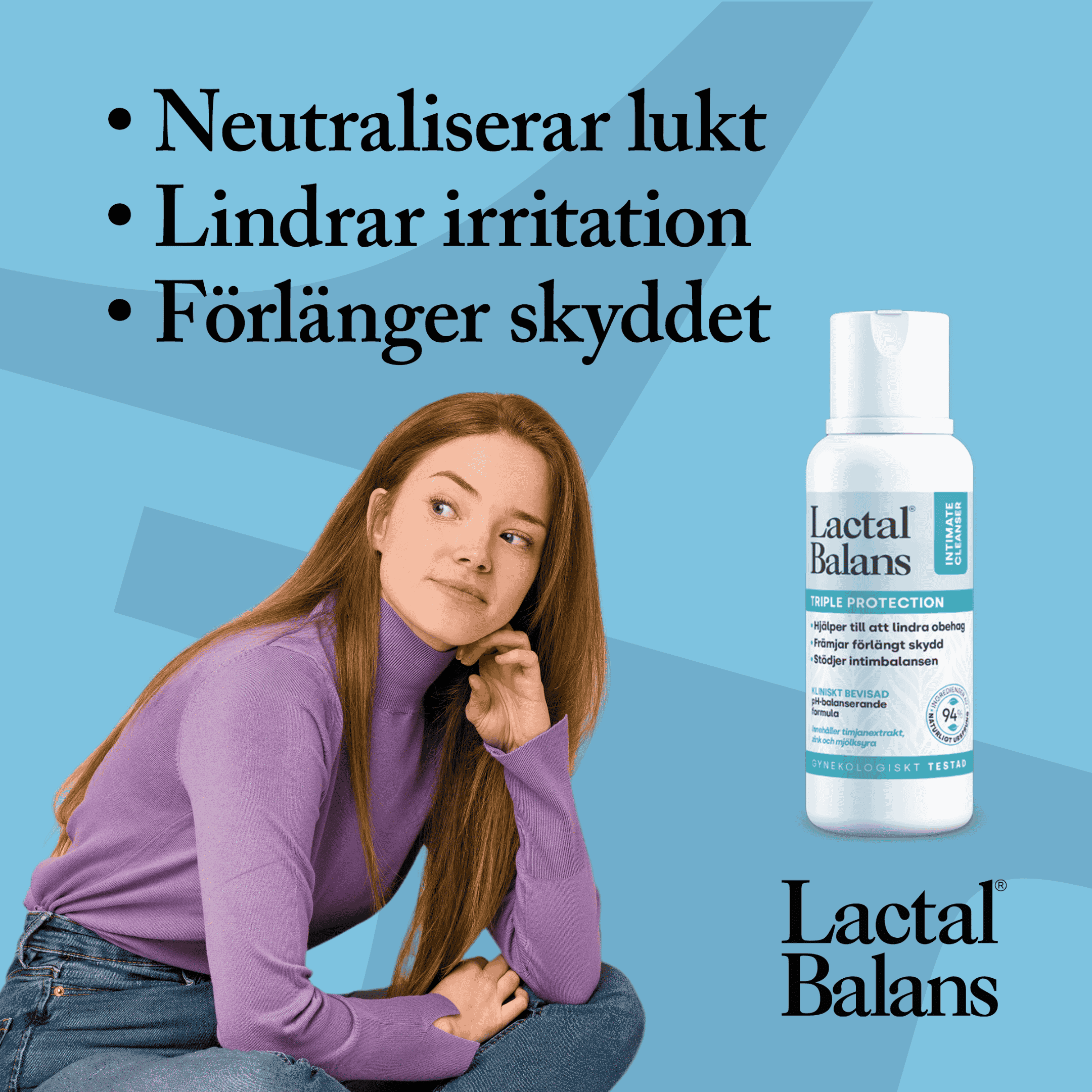 Lactal Balans Triple Protection 250 ml 3