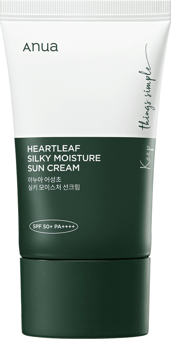 ANUA Heartleaf Silky Moisture Sun Cream 50 ml