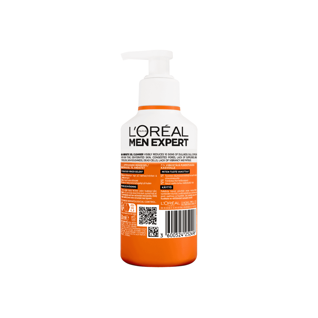 L'Oréal Paris Men Expert Hydra Energetic Vitamin C Rengöring för normal hud 260 ml 2