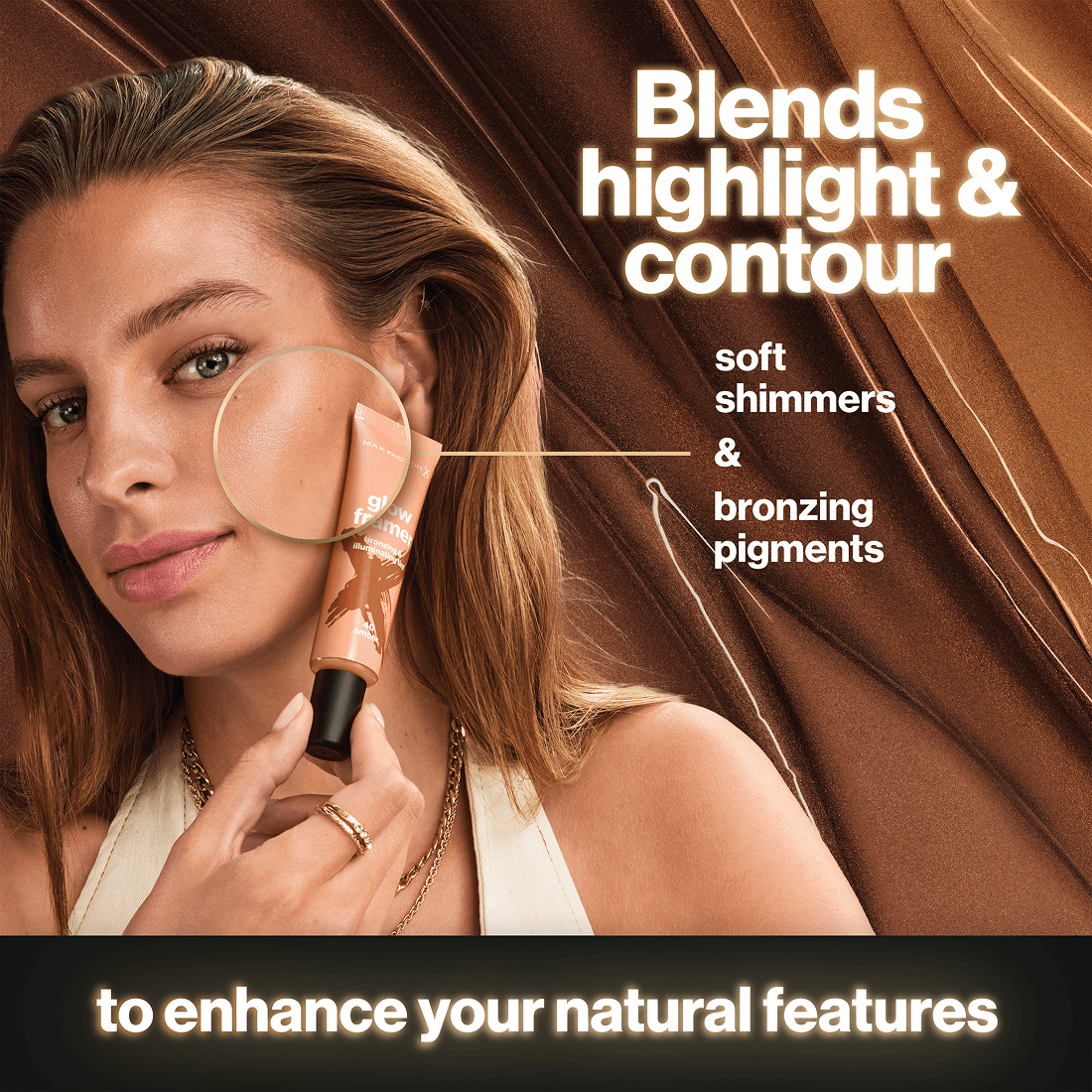 Max Factor Glow Framer Skin Tint 20 Honey 30 ml - produktbild 2
