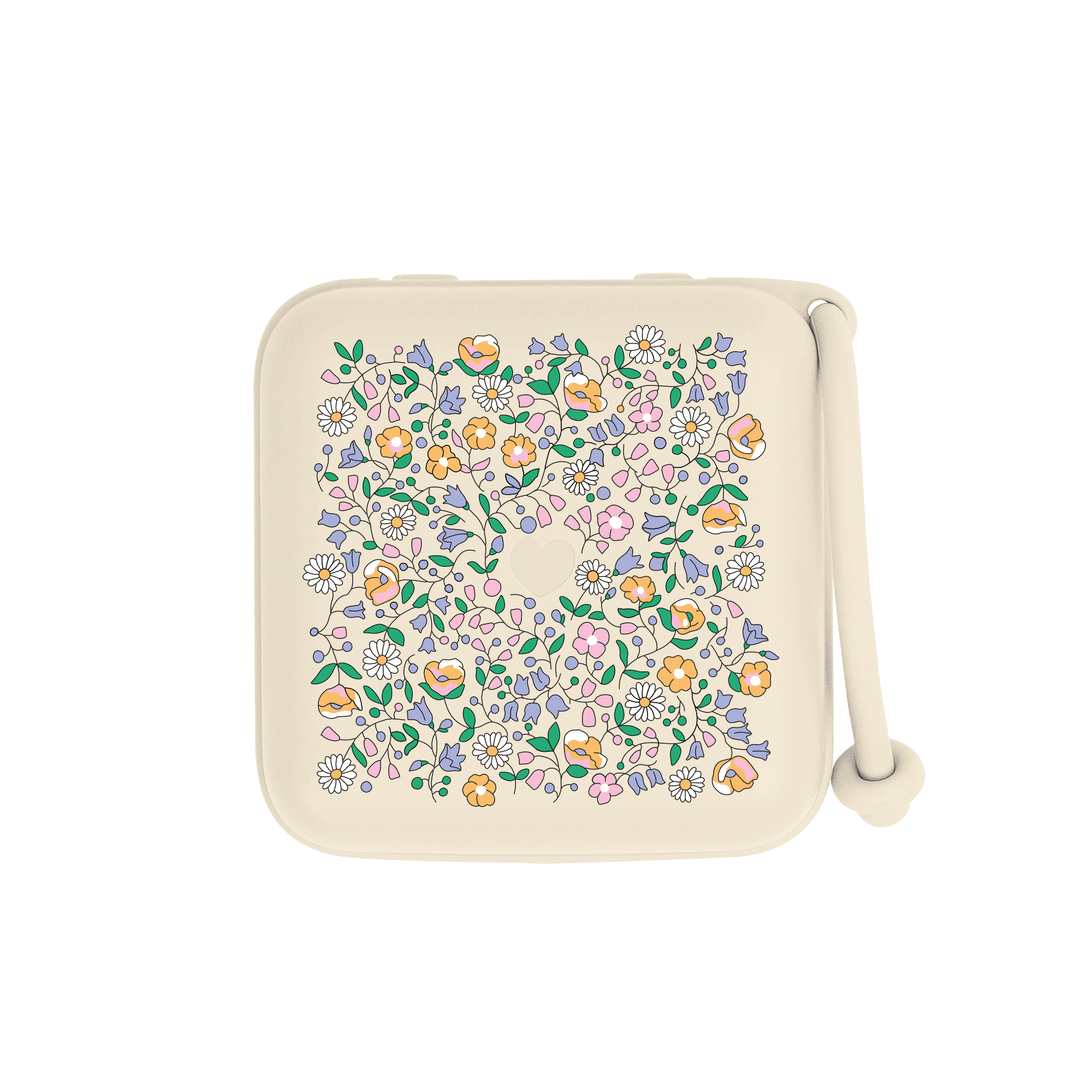 BIBS x Liberty Pacifier Box Chloe Meadow Ivory