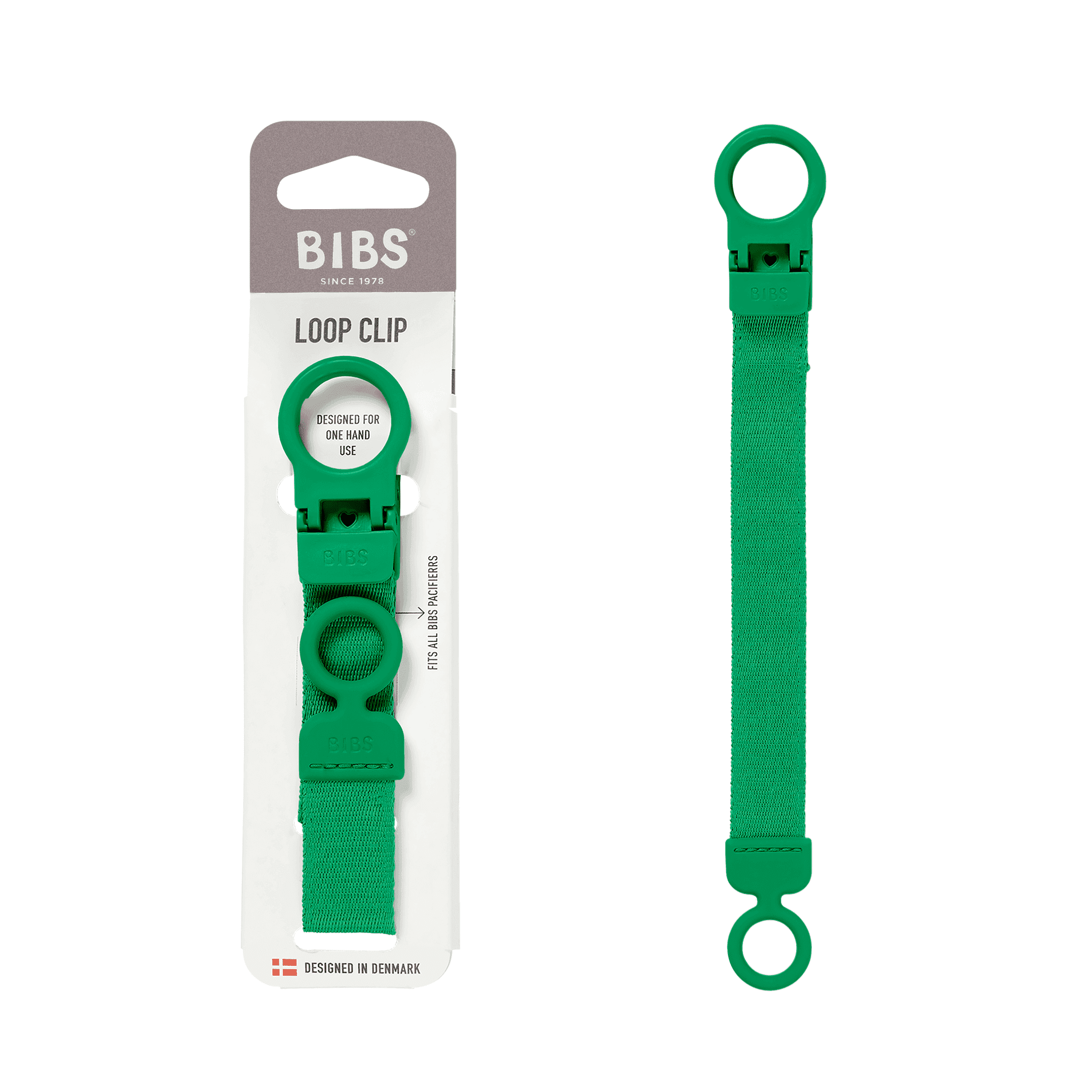 BIBS Pacifier Clip Loop Cactus - produktbild 4