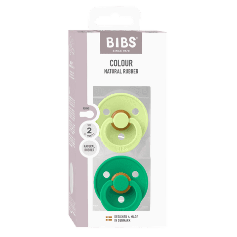 BIBS Colour Latex Size 2 Matcha/Cactus 2-pack - produktbild 2