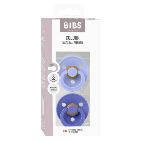 BIBS Colour Latex Size 2 Hush/Grape 2-pack - produktbild 3
