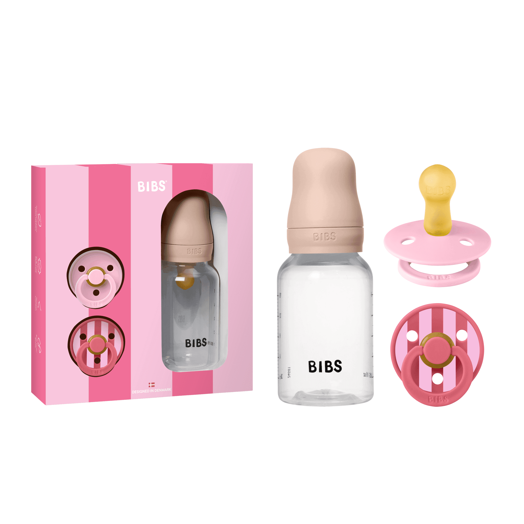 BIBS Gift Set Baby Sprinkle Blush - produktbild 3