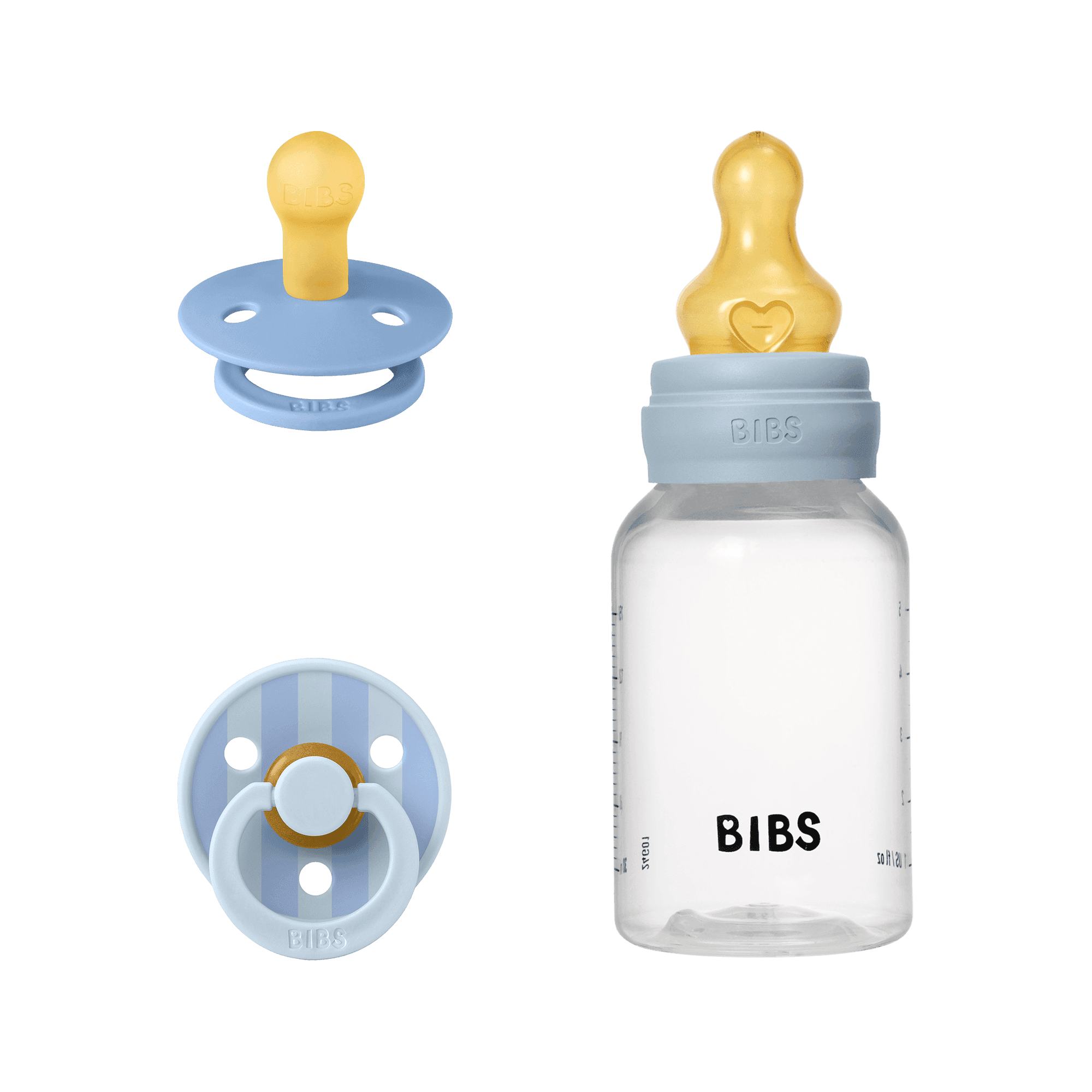 BIBS Gift Set Baby Sprinkle Baby Blue