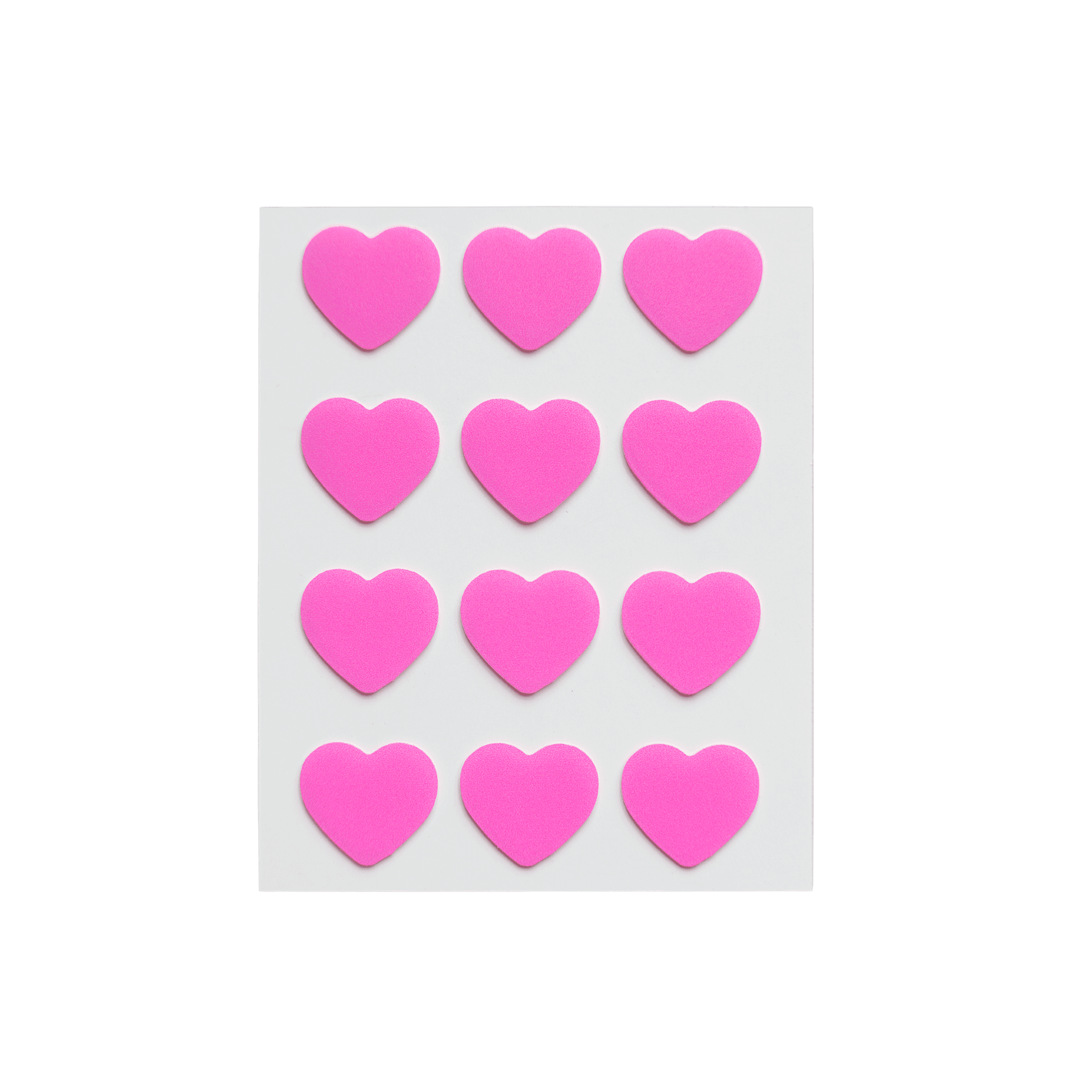 Peggy World Blemish Patches Hearts and Stars Hot Pink 24 st 2