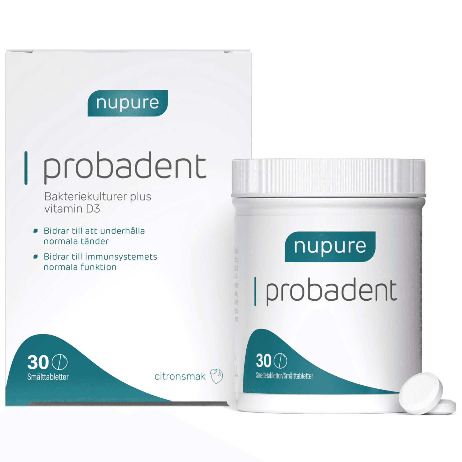 Nupure Probadent 30 tabletter