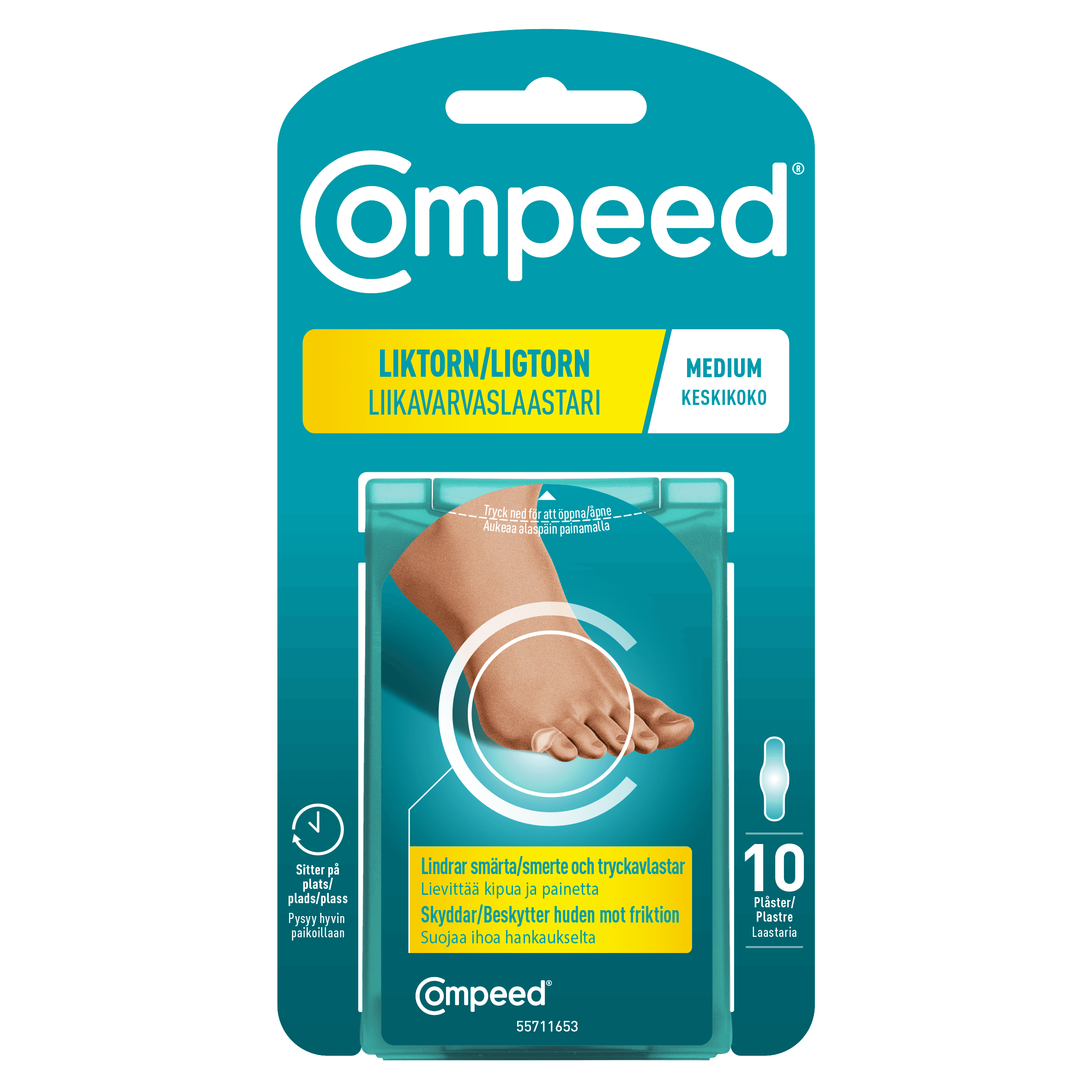 Compeed Liktornsplåster Medium 10 st