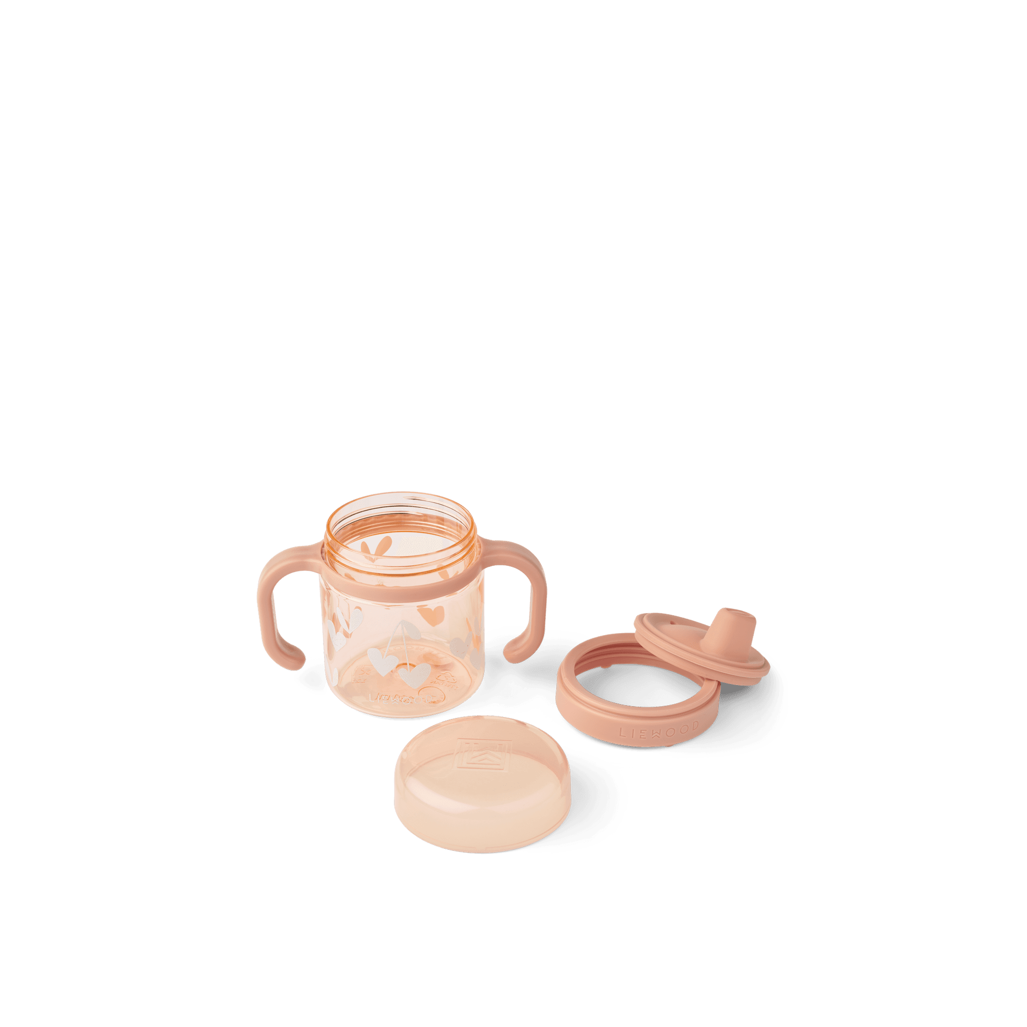 LIEWOOD Kylo Tritan Pipmugg Sweethearts/Pale Tuscany 280 ml - produktbild 2