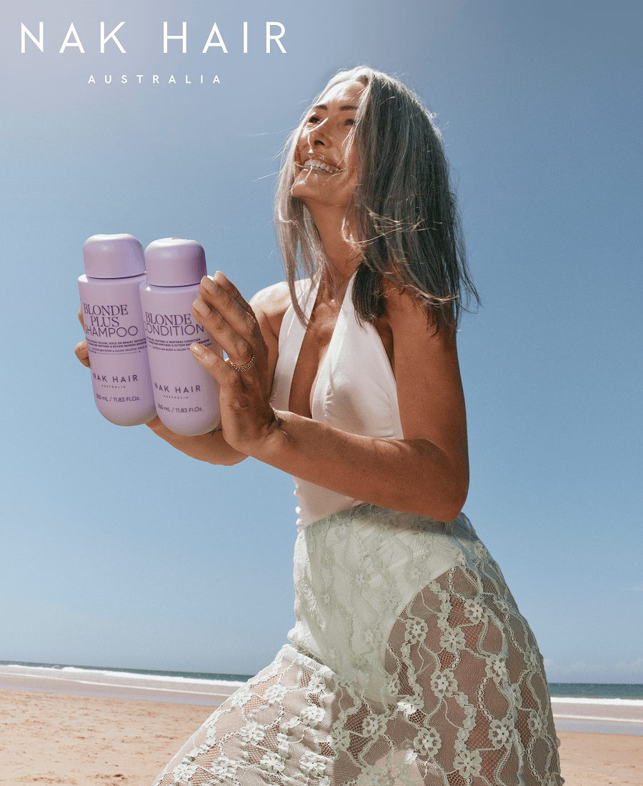 NAK Hair Blonde Plus Shampoo 350 ml - produktbild 2