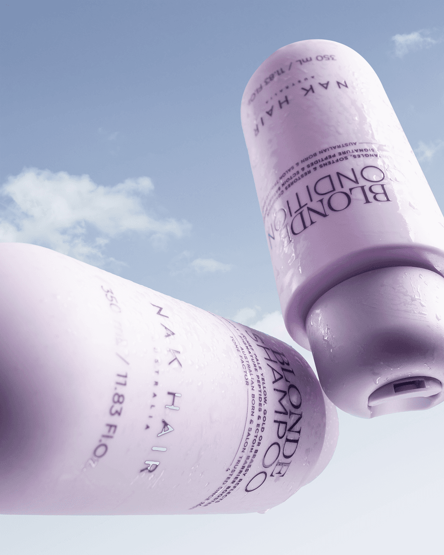 NAK Hair Blonde Conditioner 350 ml 3