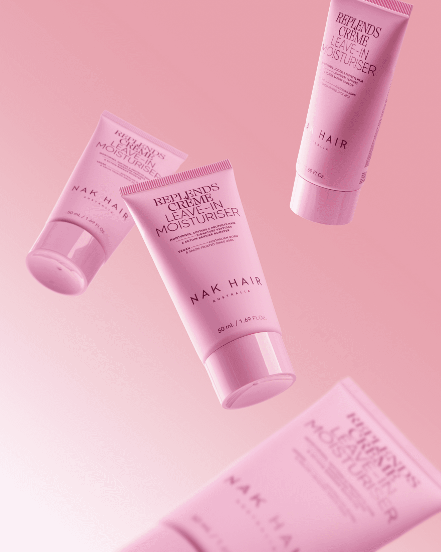 NAK Hair Replends Creme Leave in Moisturiser 50 ml 2