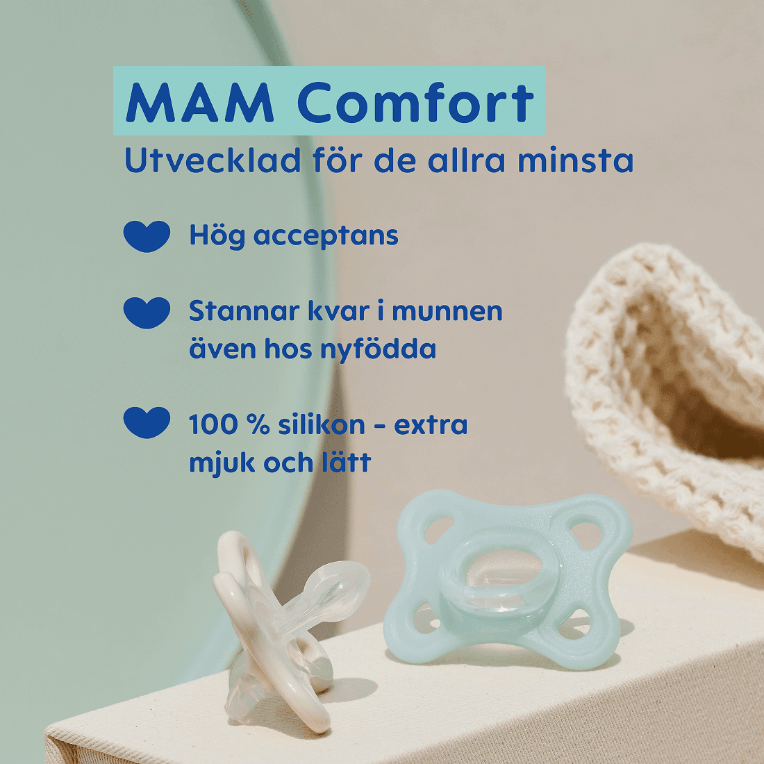 MAM Comfort 0-3 mån Pink 3