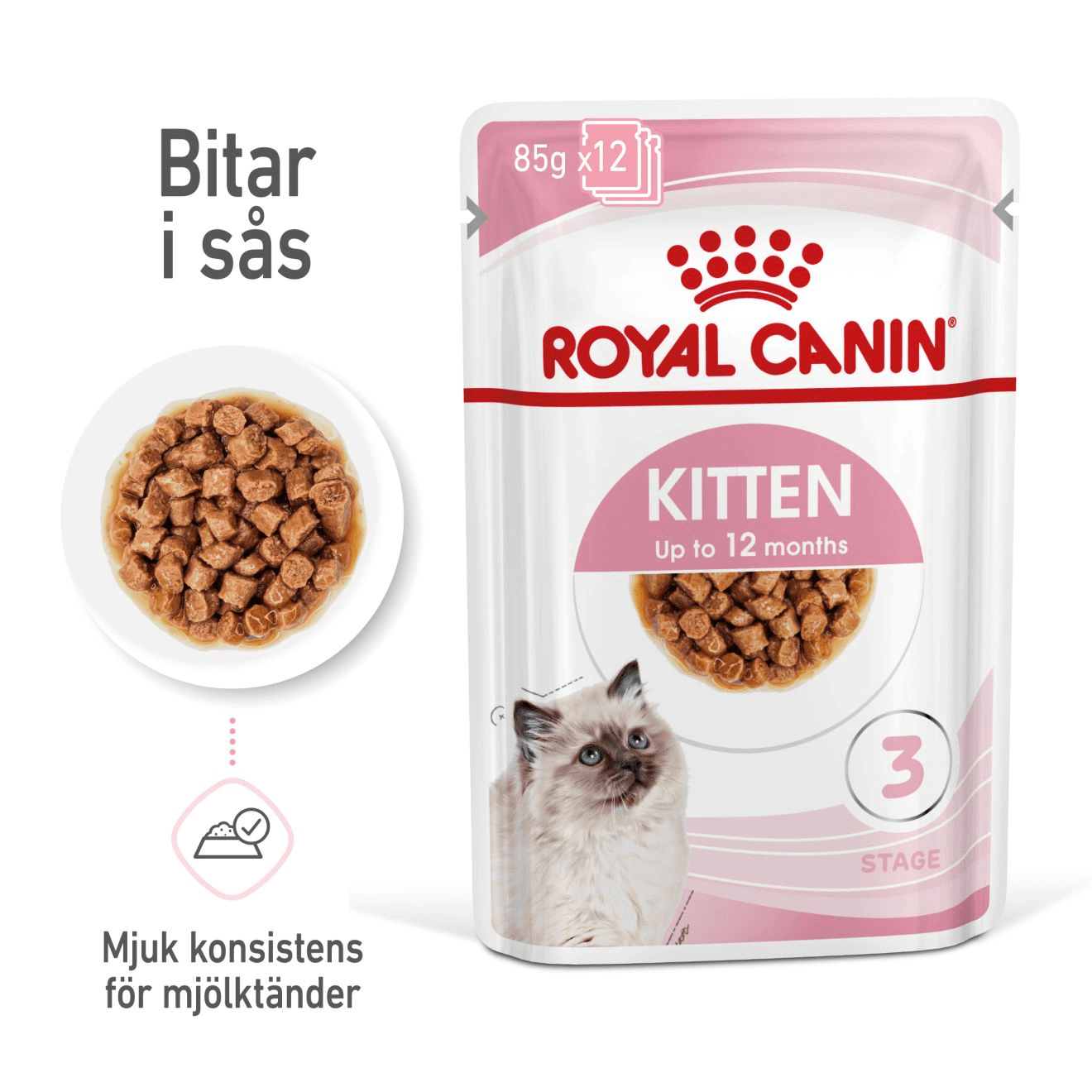 Royal Canin Kitten Gravy Våtfoder för Kattunge 1,02 kg