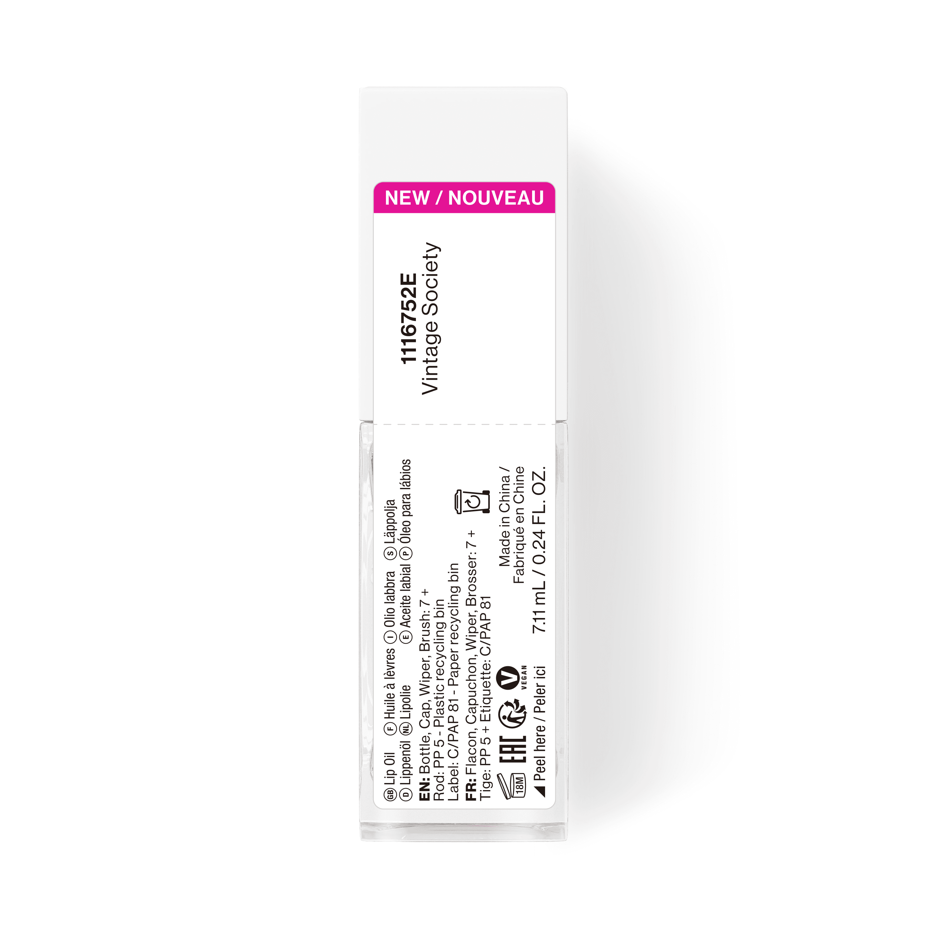 Wet n Wild Lip Oil Vintage Society 7,11 ml - produktbild 4
