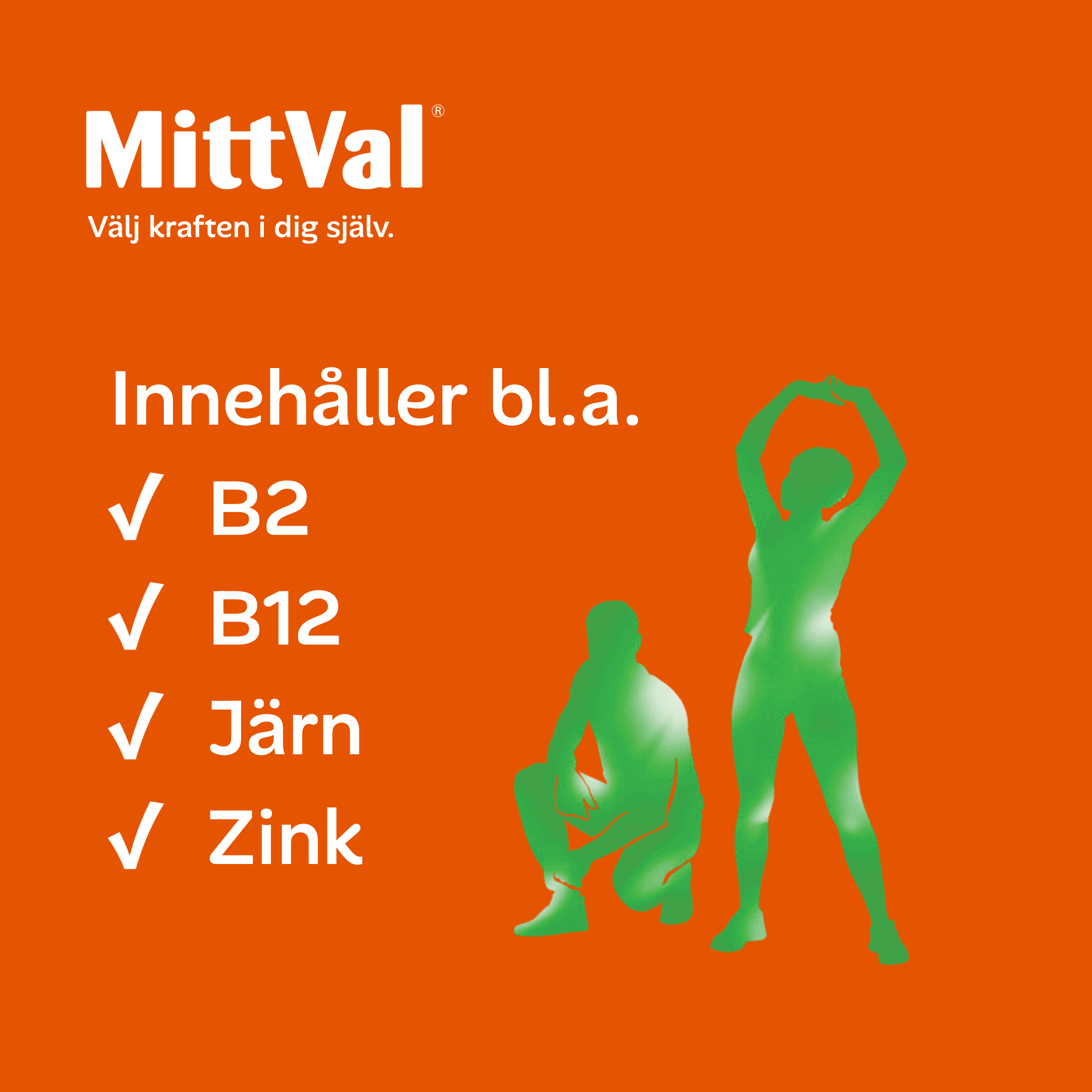 MittVal Vegetarian 100 tabletter - produktbild 4