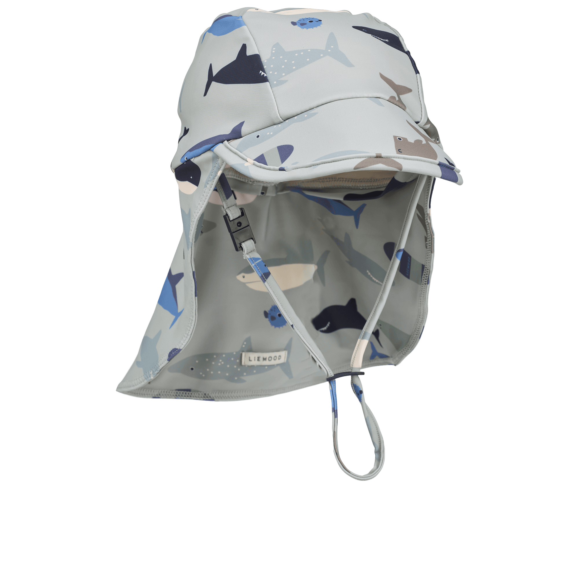 LIEWOOD Cecilia Simhatt Shark/Dove Blue Strl 9-12 mån