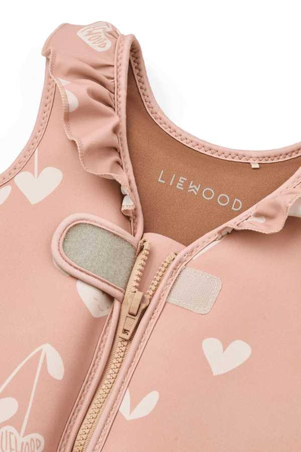 LIEWOOD Dove Badväst Sweethearts/Pale Tuscany Strl 15-19 kg - produktbild 3