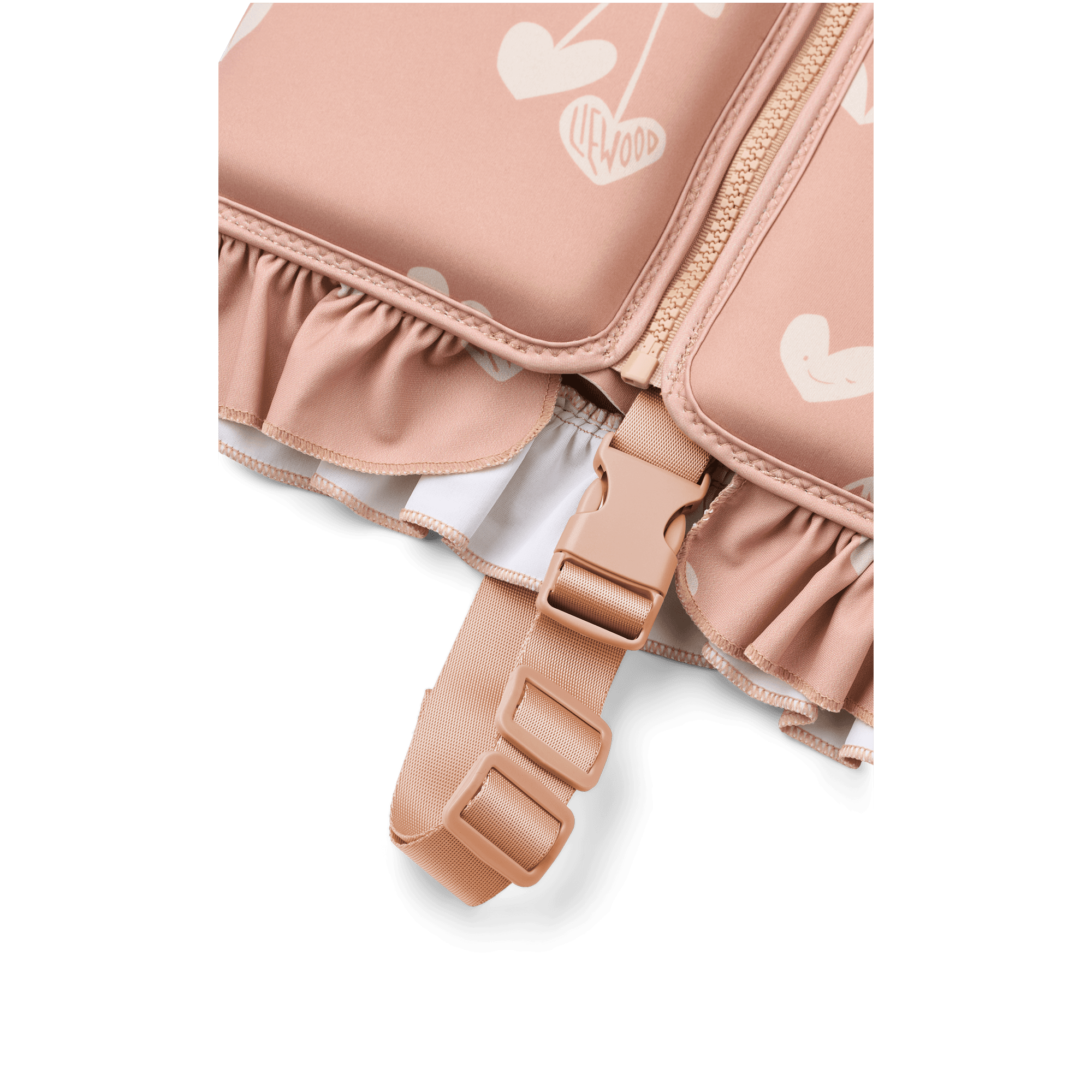 LIEWOOD Dove Badväst Sweethearts/Pale Tuscany Strl 11-15 kg - produktbild 4
