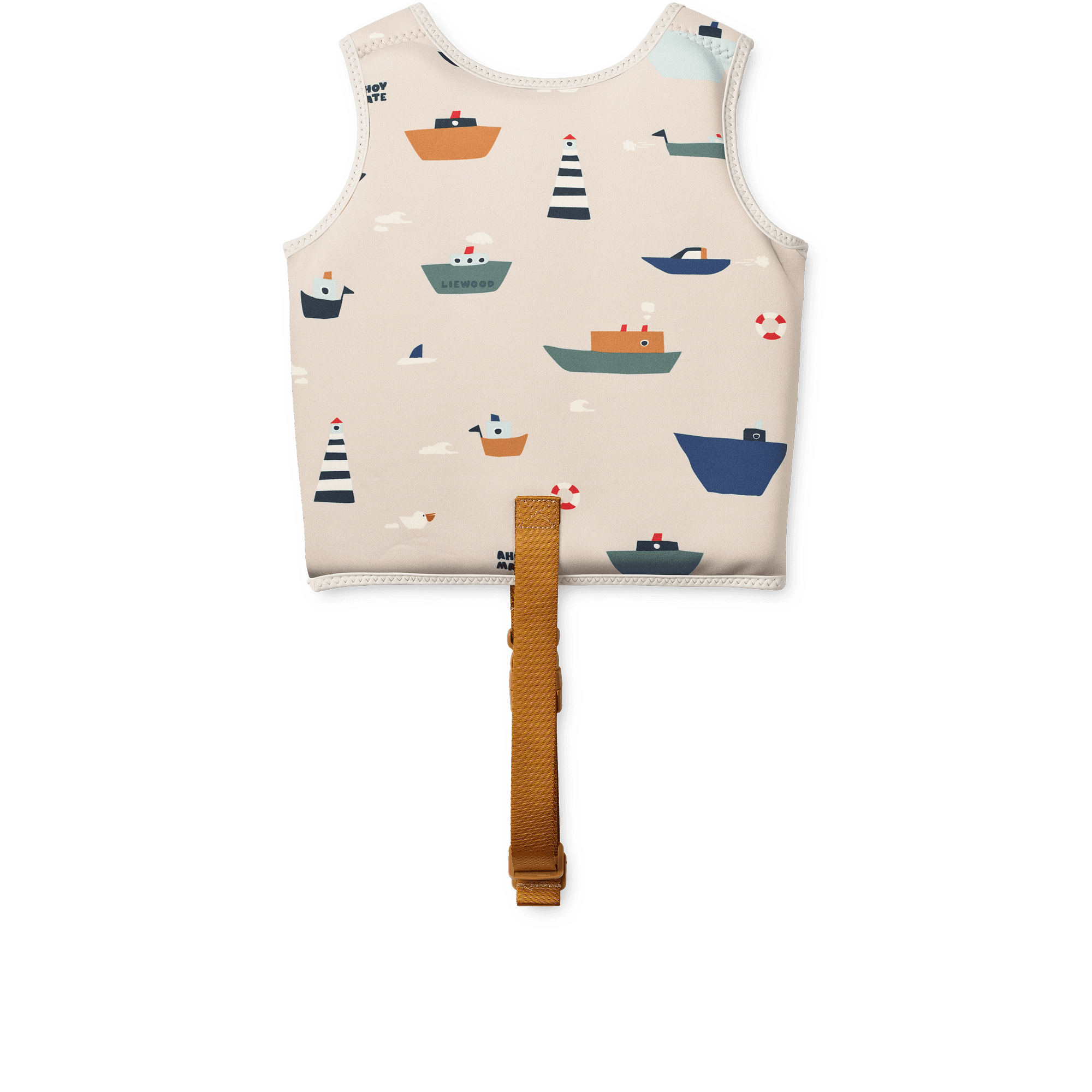 LIEWOOD Dove Badväst Sailing/Sandy Strl 11-15 kg - produktbild 2