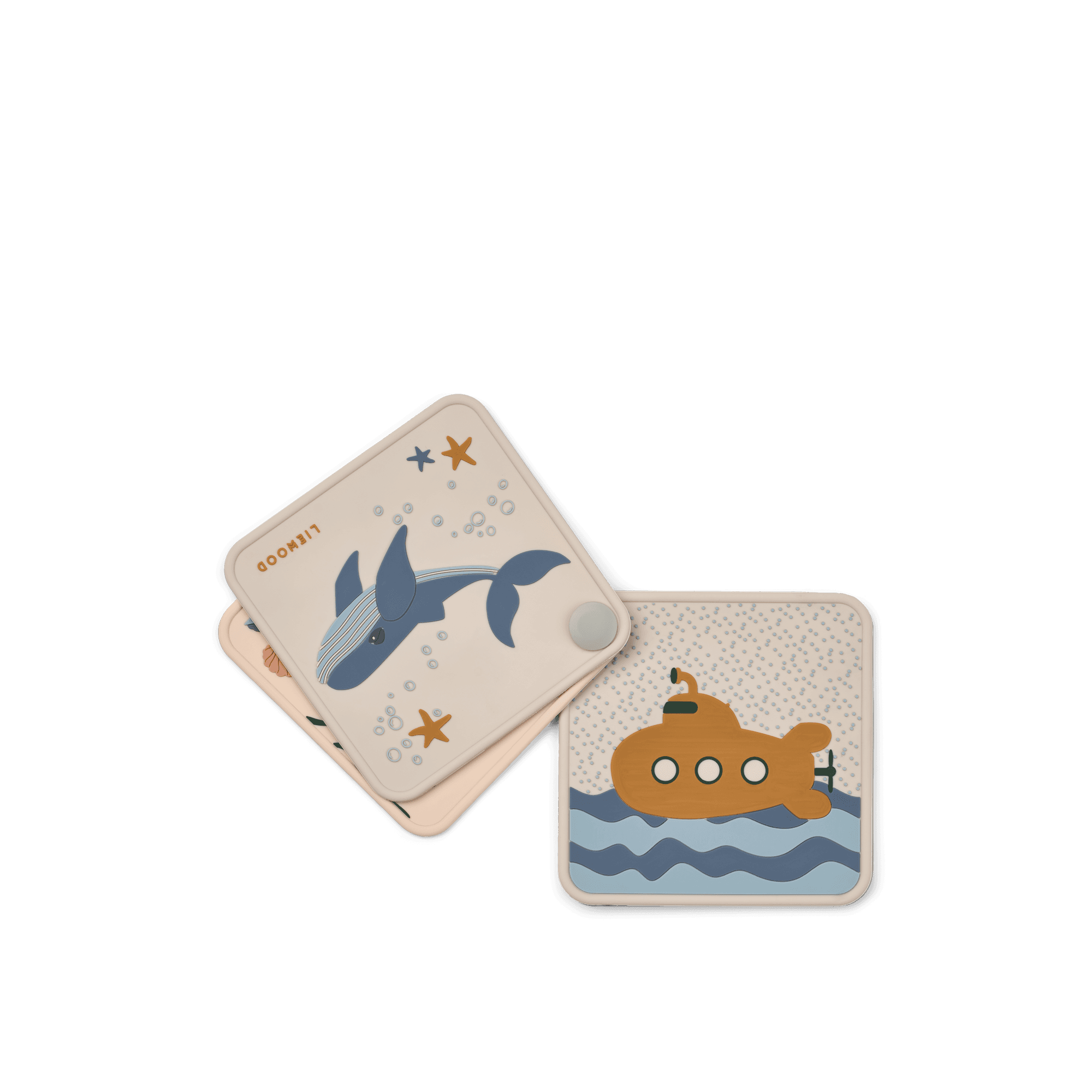LIEWOOD Tide Babybok Sea Creature/Sandy 2